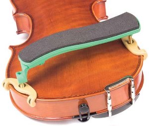 Kun Original Mini Green Shoulder Rest for 1/8 - 1/4 Violin